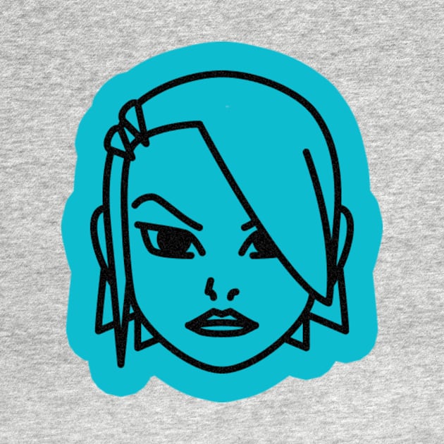 Jet Set Radio Portrait Icon - Cube by barbes-artworks